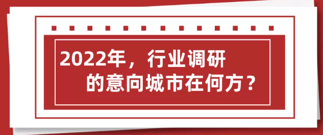 2022年 行業(yè)調(diào)研之意向城市在何方？上海展會(huì)搭建公司回答道！